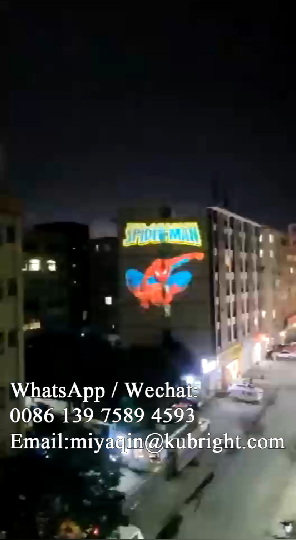 500W Spider-Man gobo projector